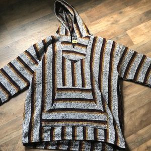 Franks red,white,gold,black Baja Hoodie